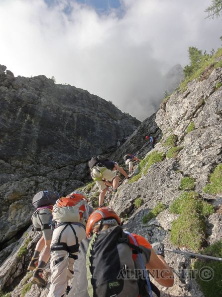 Pisciadu Klettersteig C / Sella Gruppe / DSC00559