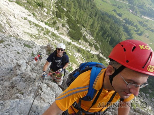 Pisciadu Klettersteig C / Sella Gruppe / DSC00578