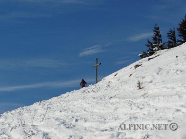 Unterberg / Gutensteiner Alpen 650m / DSCN3550 - Kurze Tour auf den Unterberg über die Myralucke auf den kläglichen Resten der letzten Schneefälle an einem wunderschönen Jänner Morgen.